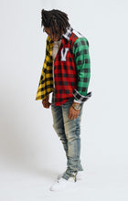 Load image into Gallery viewer, Visionary Color Block Flannel (PRIMARY)

