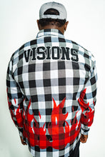 Load image into Gallery viewer, Visionary Flannel (THROUGH THE FIRE)
