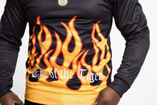 Load image into Gallery viewer, EYE of the Tiger Collection: Through the Fire Crewneck (BLACK)
