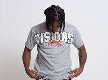 Load image into Gallery viewer, Eye of the Tiger: Big Logo Tee (GRAY/WHITE)
