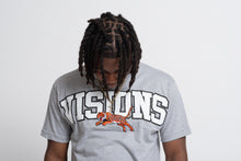 Load image into Gallery viewer, Eye of the Tiger: Big Logo Tee (GRAY/WHITE)
